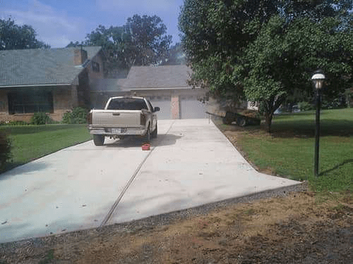 a driveway